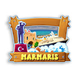 Магнит на холодильник Мармарис, Турция 1641