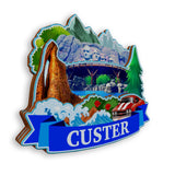 Refrigerator Magnet for Custer South Dakota USA  1145