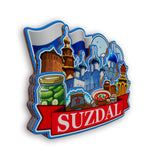 Kühlschrankmagnet für Susdal, Russland 2545