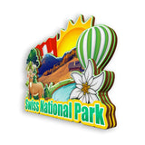Refrigerator Magnet for Swiss National Park Switzerland  2053
