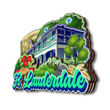 Refrigerator Magnet for Fort Lauderdale Florida USA  185