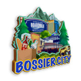 Kühlschrankmagnet für Bossier City Louisiana USA 964