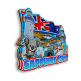 Refrigerator Magnet for Sapphire Coast Australia  2680
