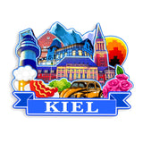 Refrigerator Magnet for Kiel Germany  1250