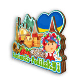 Refrigerator Magnet for Kamianets-Podilskyi Ukraine  2401