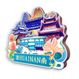 Refrigerator Magnet for Huainan Anhui, China  747