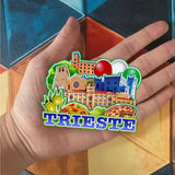 Kühlschrankmagnet für Triest, Italien 1291