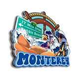 Магнит на холодильник для Монтерея, Калифорния, США 248