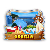 Refrigerator Magnet for Gdynia Poland  2130