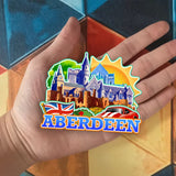 Refrigerator Magnet for Aberdeen UK  1472