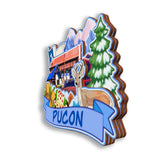 Refrigerator Magnet for Pucon Chile  2848