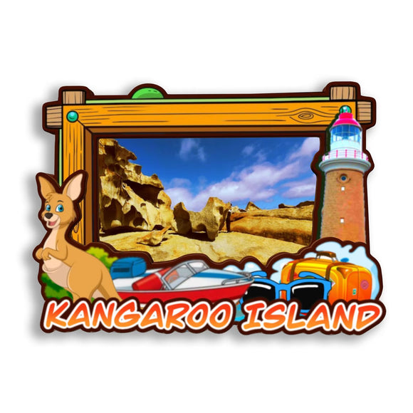Kühlschrankmagnet für Kangaroo Island, Australien 2676
