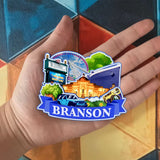 Refrigerator Magnet for Branson Missouri USA  1025