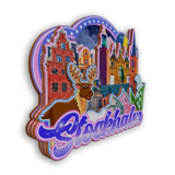 Kühlschrankmagnet für Stockhalm Schweden 2160