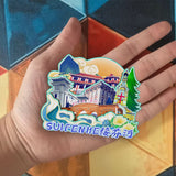 Kühlschrankmagnet für Suifenhe, Heilongjiang, China 617