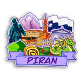 Refrigerator Magnet for Piran Slovenia  2360