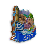 Refrigerator Magnet for Crete Greece  1763