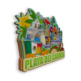 Refrigerator Magnet for Playa Del Carmen Mexico  1823