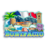 Refrigerator Magnet for Bonifacio France  2623