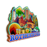 Kühlschrankmagnet für Rothenburg Deutschland 1217