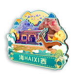 Refrigerator Magnet for Haixi, Qinghai, China  867