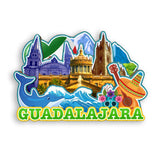 Refrigerator Magnet for Guadalajara Mexico  1813