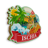 Refrigerator Magnet for Ischia Italy  1268