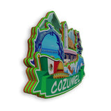 Refrigerator Magnet for Cozumel Mexico  1809