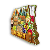 Refrigerator Magnet for Poznan Poland  2117
