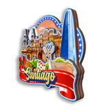 Магнит на холодильник Сантьяго, Чили 2841