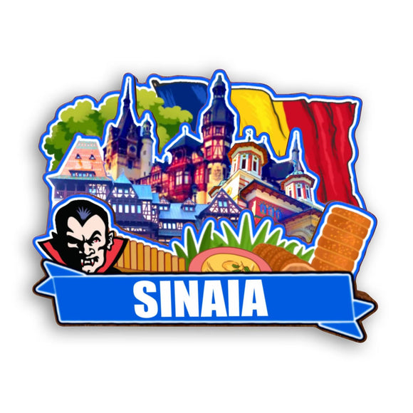 Refrigerator Magnet for Sinaia Romania  2319