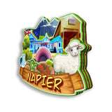 Магнит на холодильник для Napier New Zealand 2738