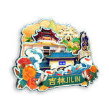 Kühlschrankmagnet für Jilin City, Jilin, China 422