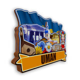 Refrigerator Magnet for Uman Ukraine  2398