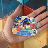 Refrigerator Magnet for Ngari, Tibet, China  835