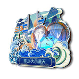 Магнит на холодильник для туристической зоны Наньшань Сяодунтянь, Санья, Хайнань, Китай 53