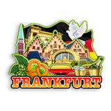 Refrigerator Magnet for Frankfurt Germany  1169