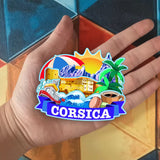 Refrigerator Magnet for Corsica France  1346