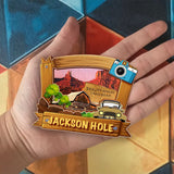 Refrigerator Magnet for Jackson Hole Wyoming USA  932