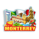 Refrigerator Magnet for Monterrey Mexico  1815