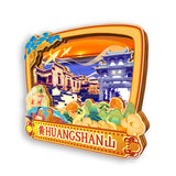 Refrigerator Magnet for Huangshan, Anhui, China  739