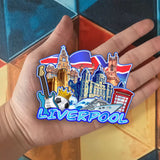 Refrigerator Magnet for Liverpool UK  1452