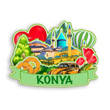 Refrigerator Magnet for Konya Turkey  1636