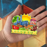 Refrigerator Magnet for Erzurum Greece  1697