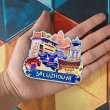 Kühlschrankmagnet für Luzhou, Sichuan, China 578