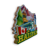 Kühlschrankmagnet für Halifax Kanada 1860