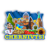 Refrigerator Magnet for Chernivtsi Ukraine  2395