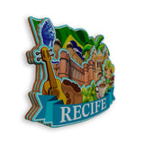 Магнит на холодильник Ресифи, Бразилия, 1903 г.