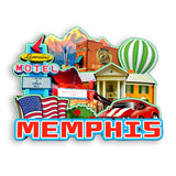 Refrigerator Magnet for Memphis Tennessee USA  1153