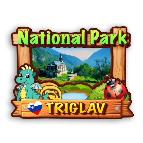 Refrigerator Magnet for Triglav National Park Slovenia  2368